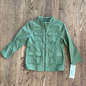 NWT Army Green Lightweight Coat